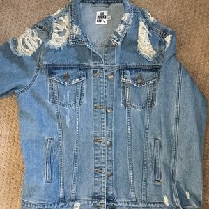 The Rockn Rev Distressed Denim Jacket